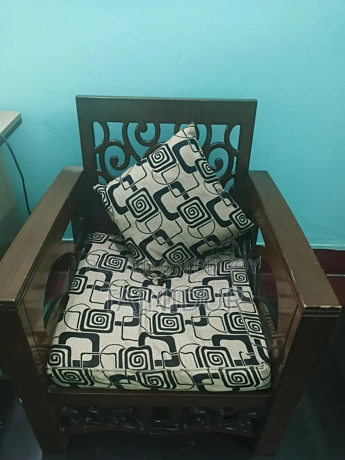 Sofa 5 Seat. (Malaysian Process Wood)