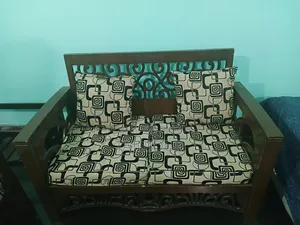 Sofa 5 Seat. (Malaysian Process Wood)