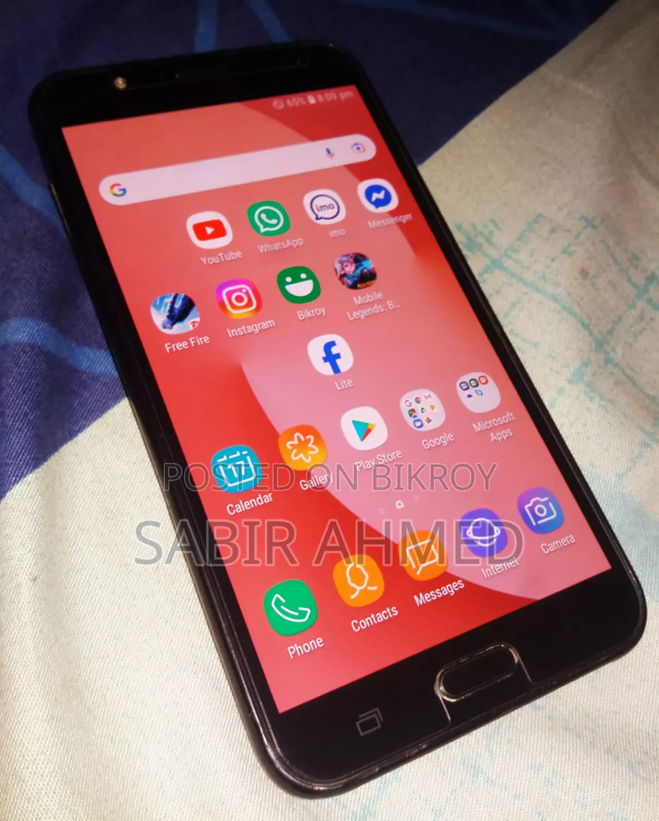 স্যামসাং গ্যালাক্সি জে৭ কোর ১৬ জিবি ব্ল্যাক