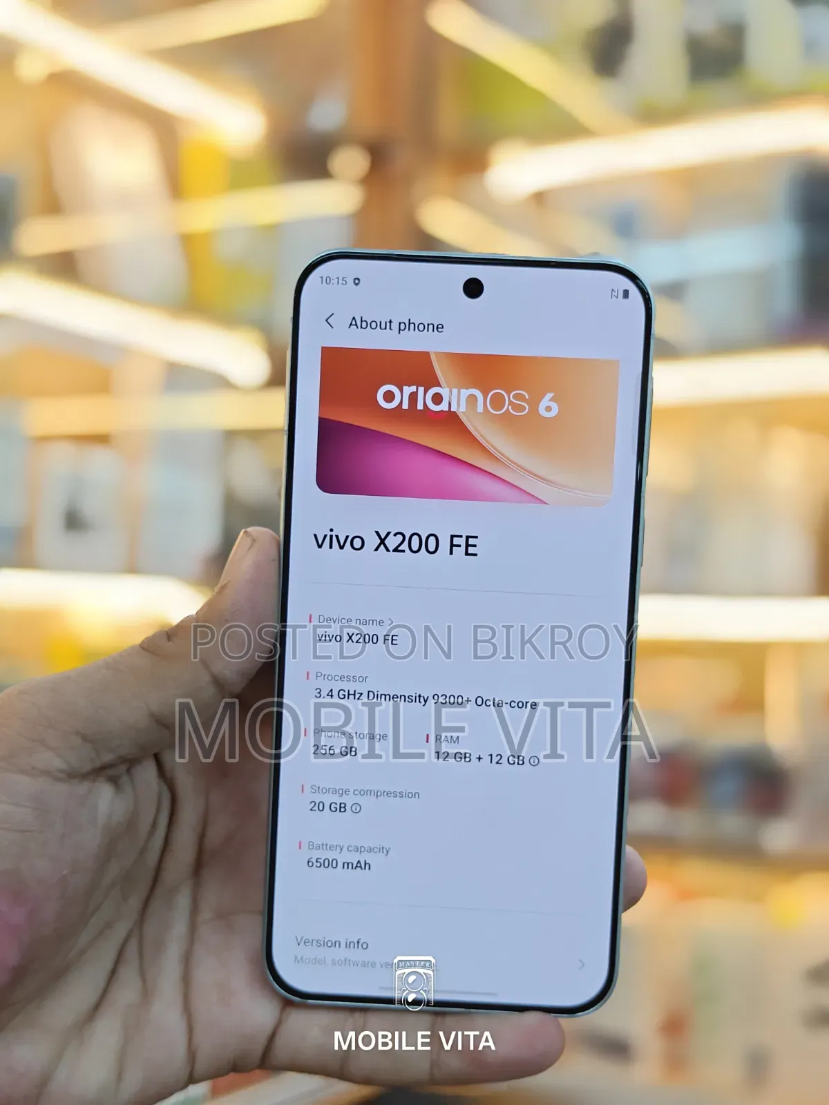 Vivo X200 FE 256 GB White