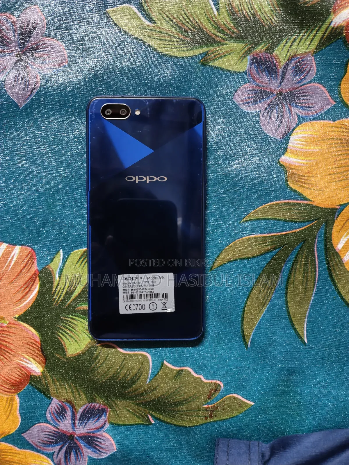 Oppo A3s 64 GB Blue
