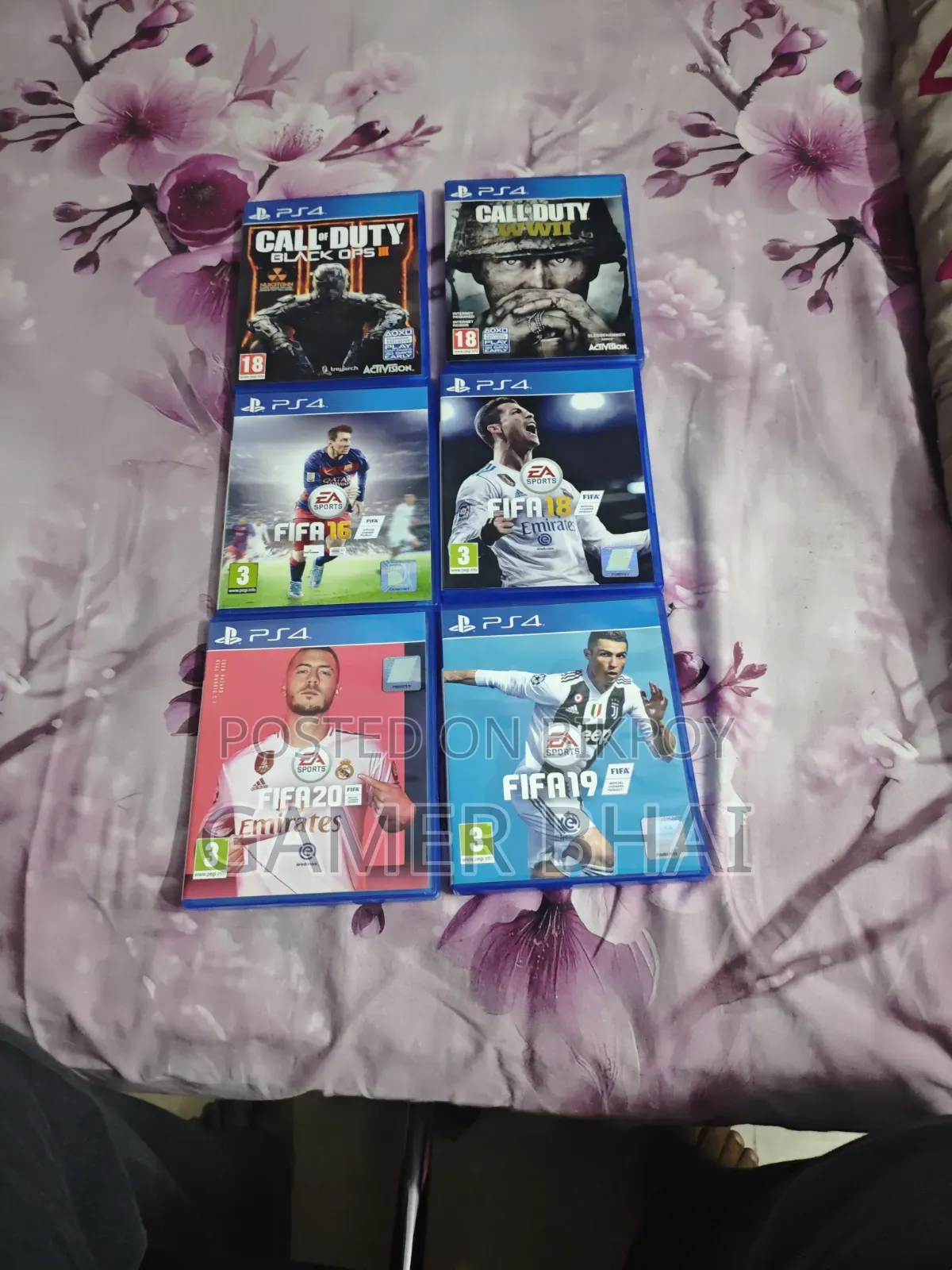 Ps4 Games ( Fifa 20) ,( Call of Duty )