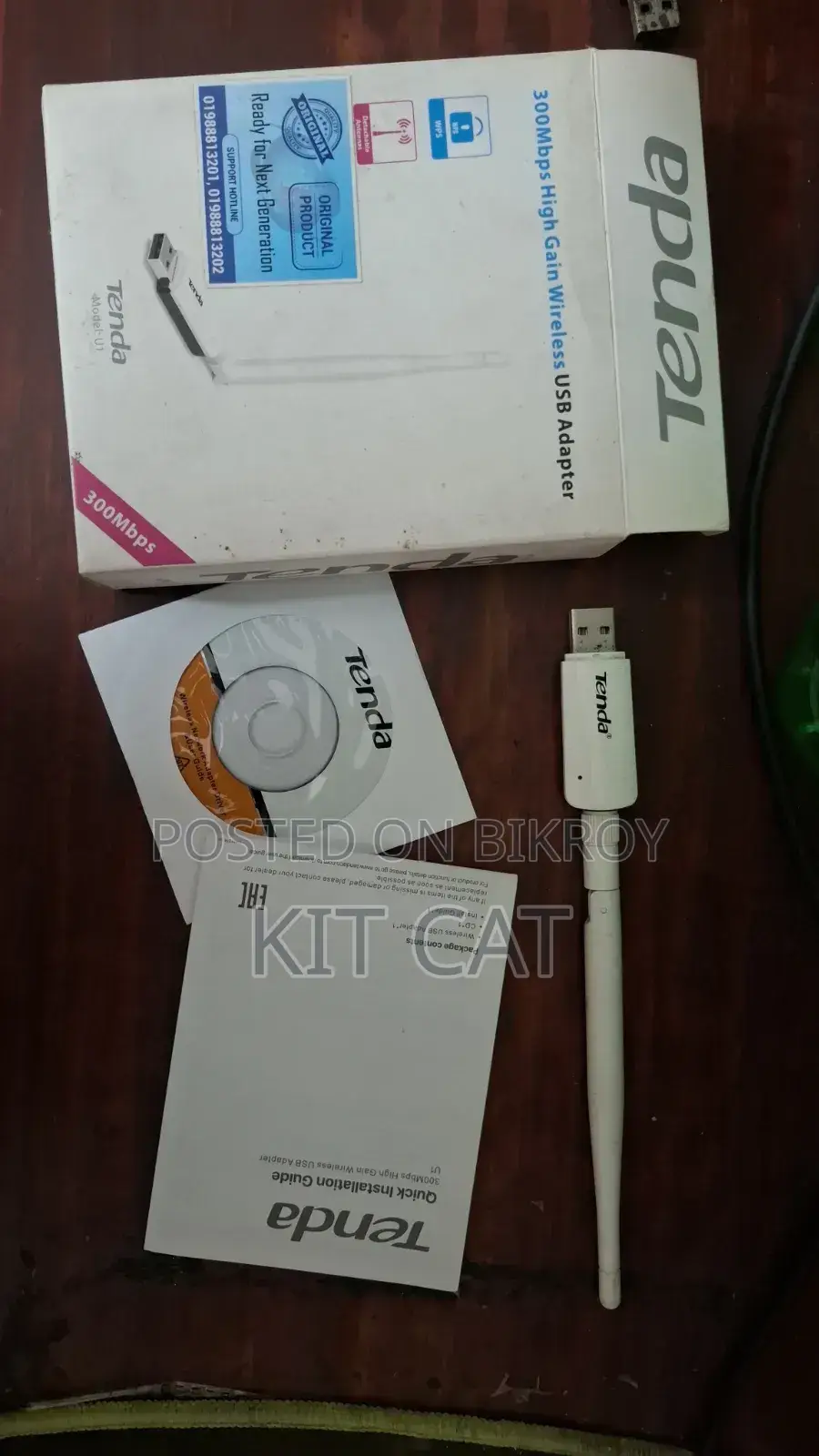Wifi Receiver Adapter for Desktop or Laptop