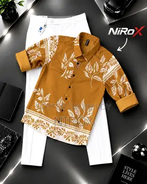 Full Embroidery Shirt.
