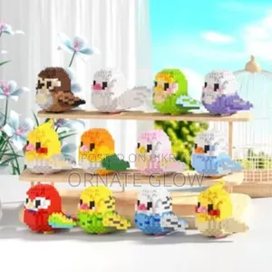 DIY 12 Running Animals Block Set