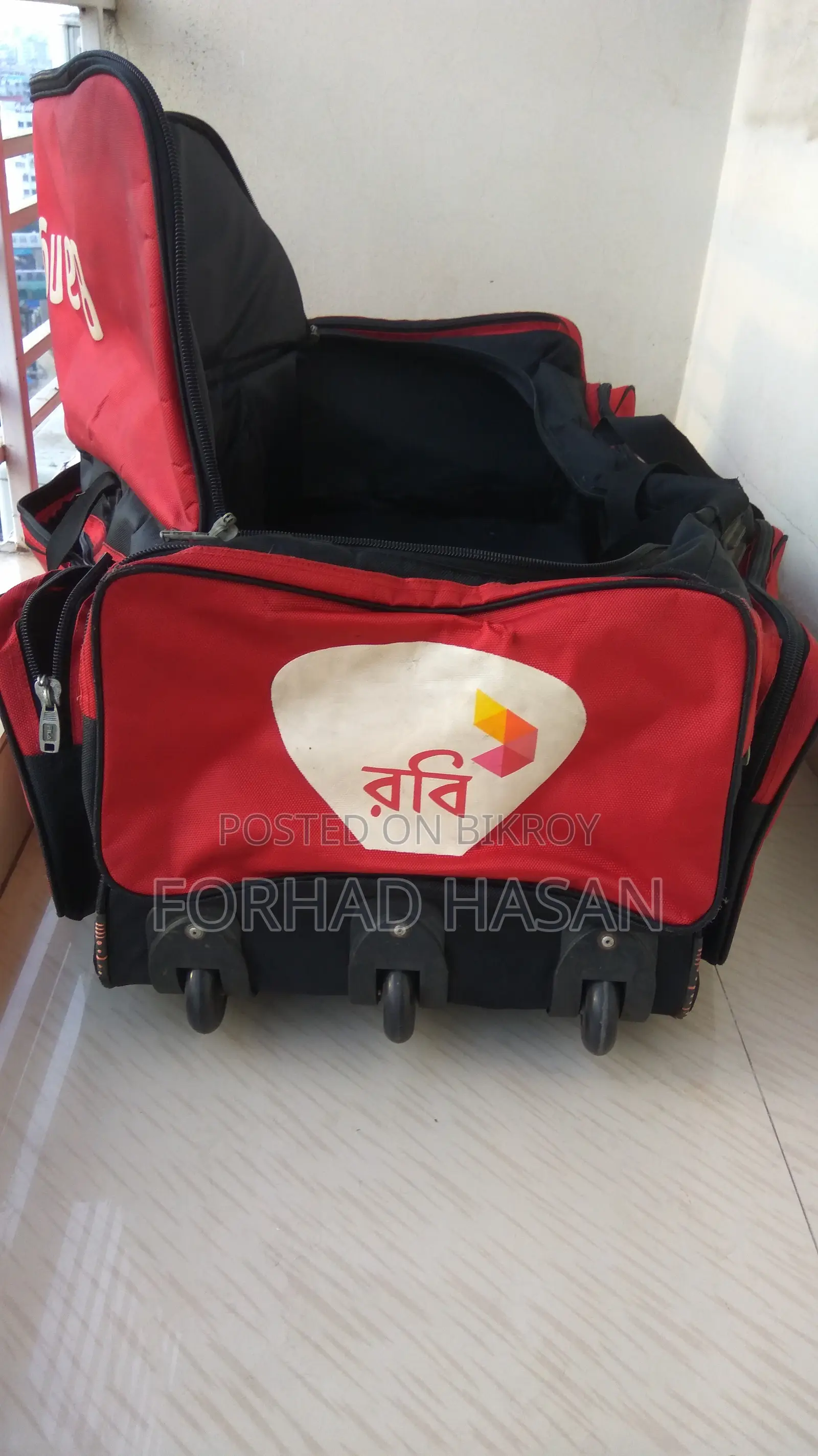 Cricket Trolley Bag Original BCB National Players Bag