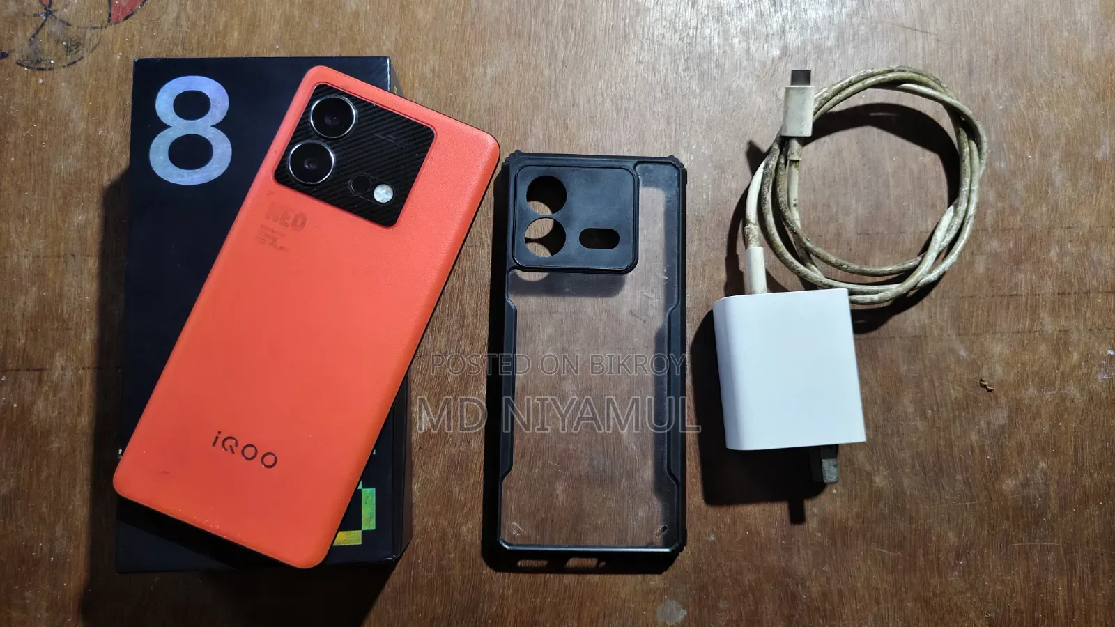 iQOO 256 Gigabytes Orange
