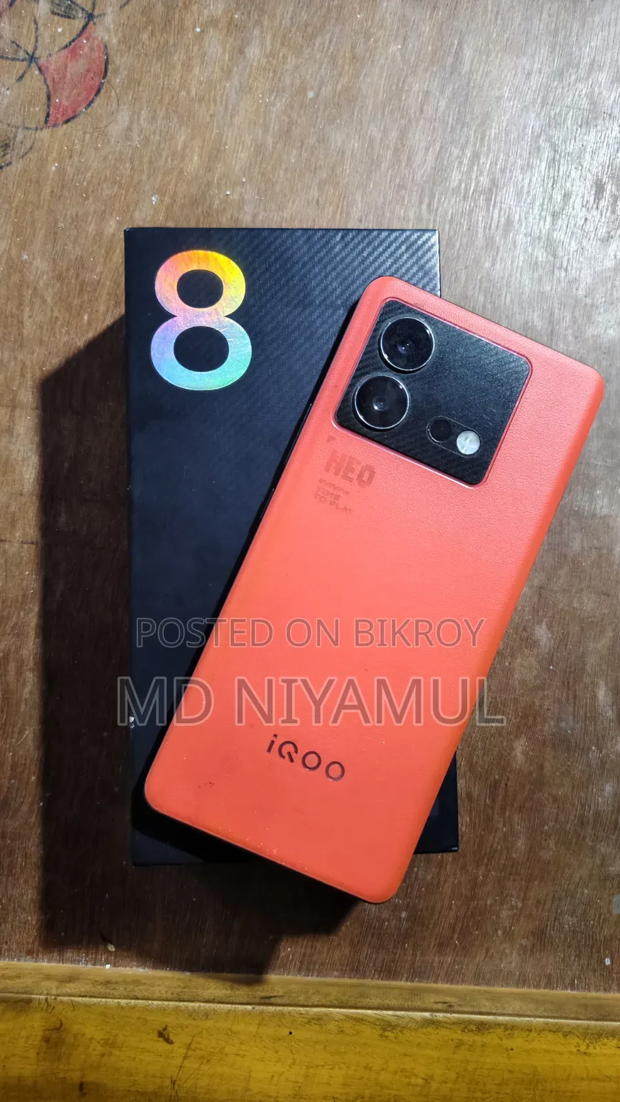 iQOO 256 Gigabytes Orange