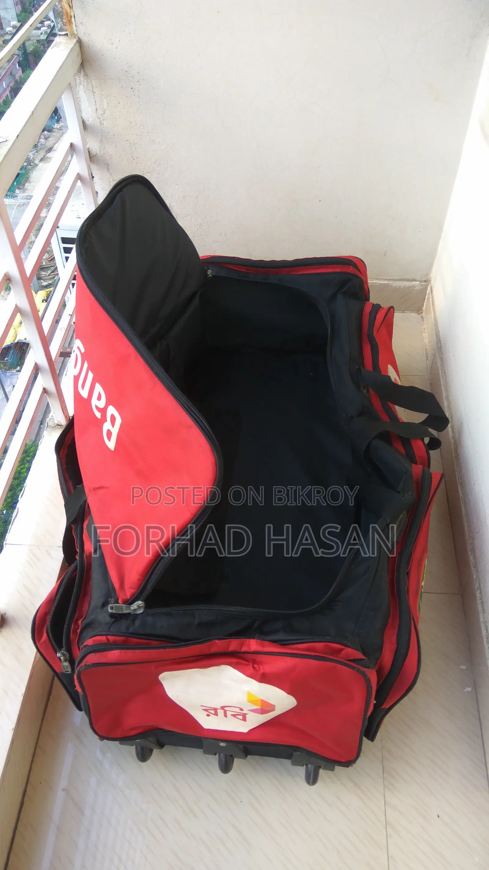 Cricket Trolley Bag Original BCB National Players Bag