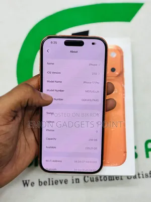 Apple iPhone 17 Pro 256 GB Orange