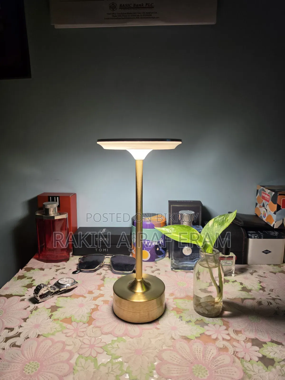 Rechargeable Touch Sensor Home Decoration Lamp