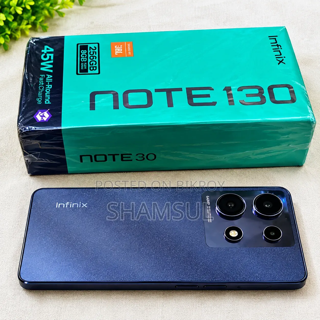 Infinix Note 30 256 GB Black