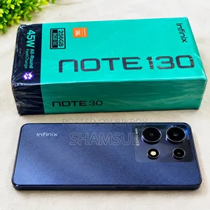 Infinix Note 30 256 GB Black