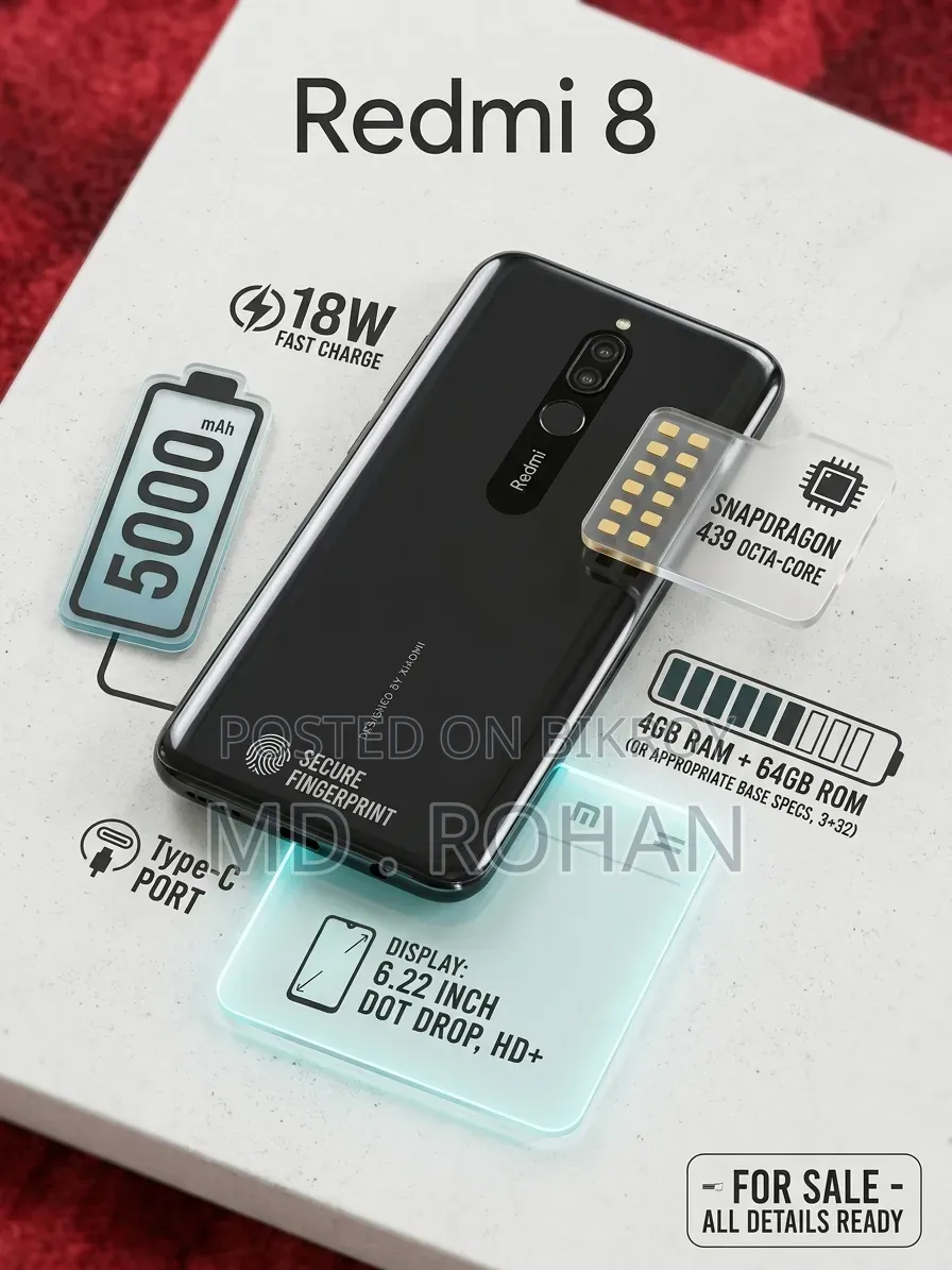 Xiaomi Redmi 8 64 GB Red