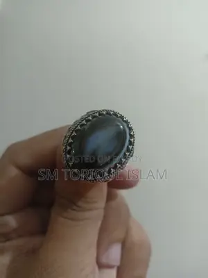 Turkish Ring With Aqeeq Stone 925 Sterling Silver