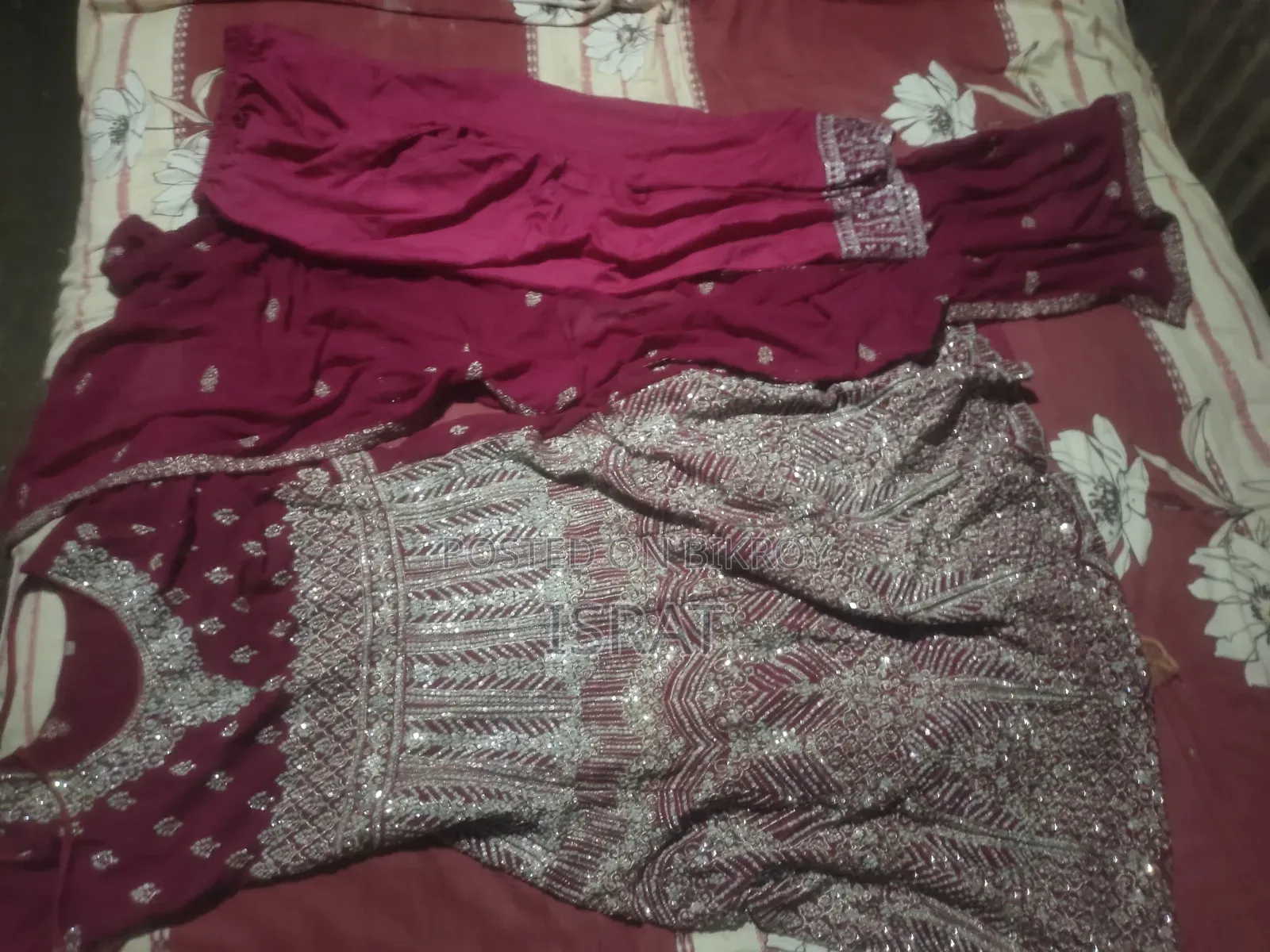 Beautiful Maroon Colored Dress