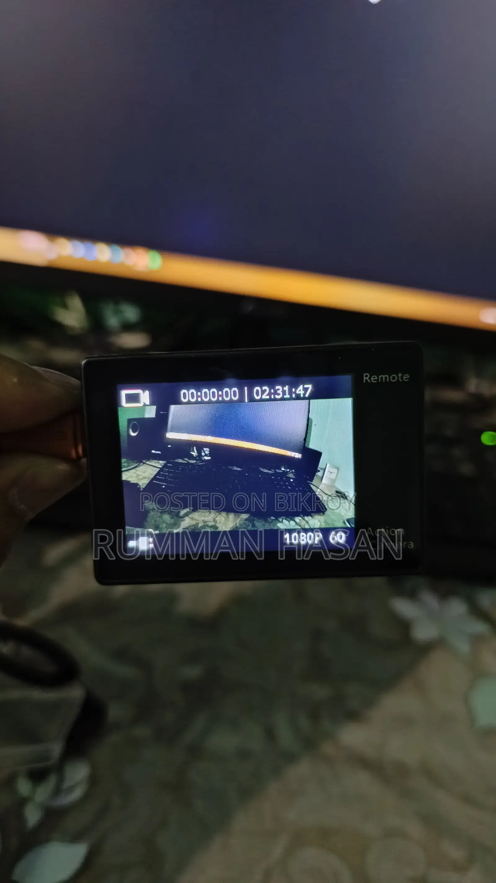 EKEN H9R 4K Ultra HD Action Camera বিক্রি হবে। ক্যামেরাটি ব্যবহার করা
