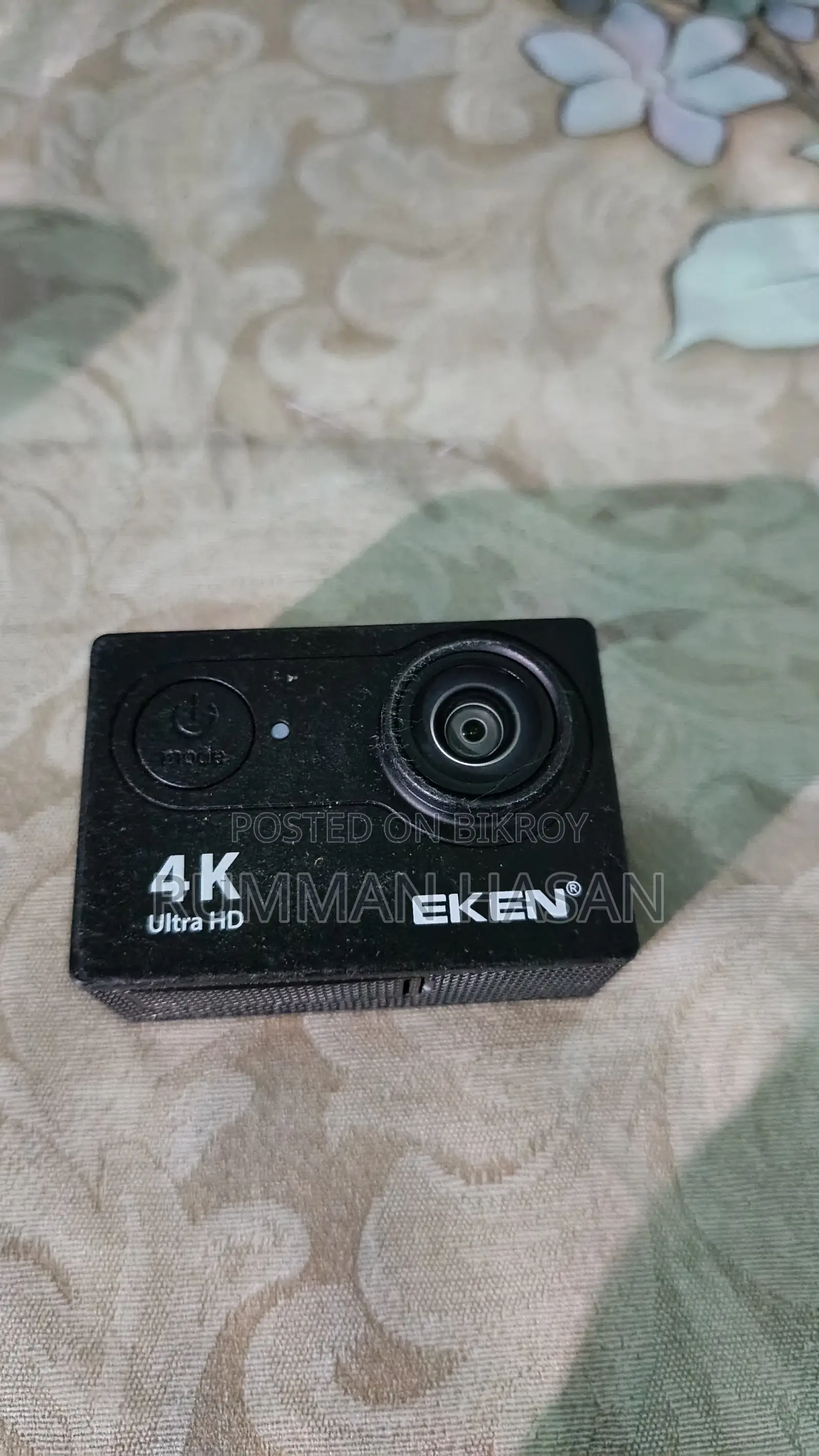 EKEN H9R 4K Ultra HD Action Camera বিক্রি হবে। ক্যামেরাটি ব্যবহার করা