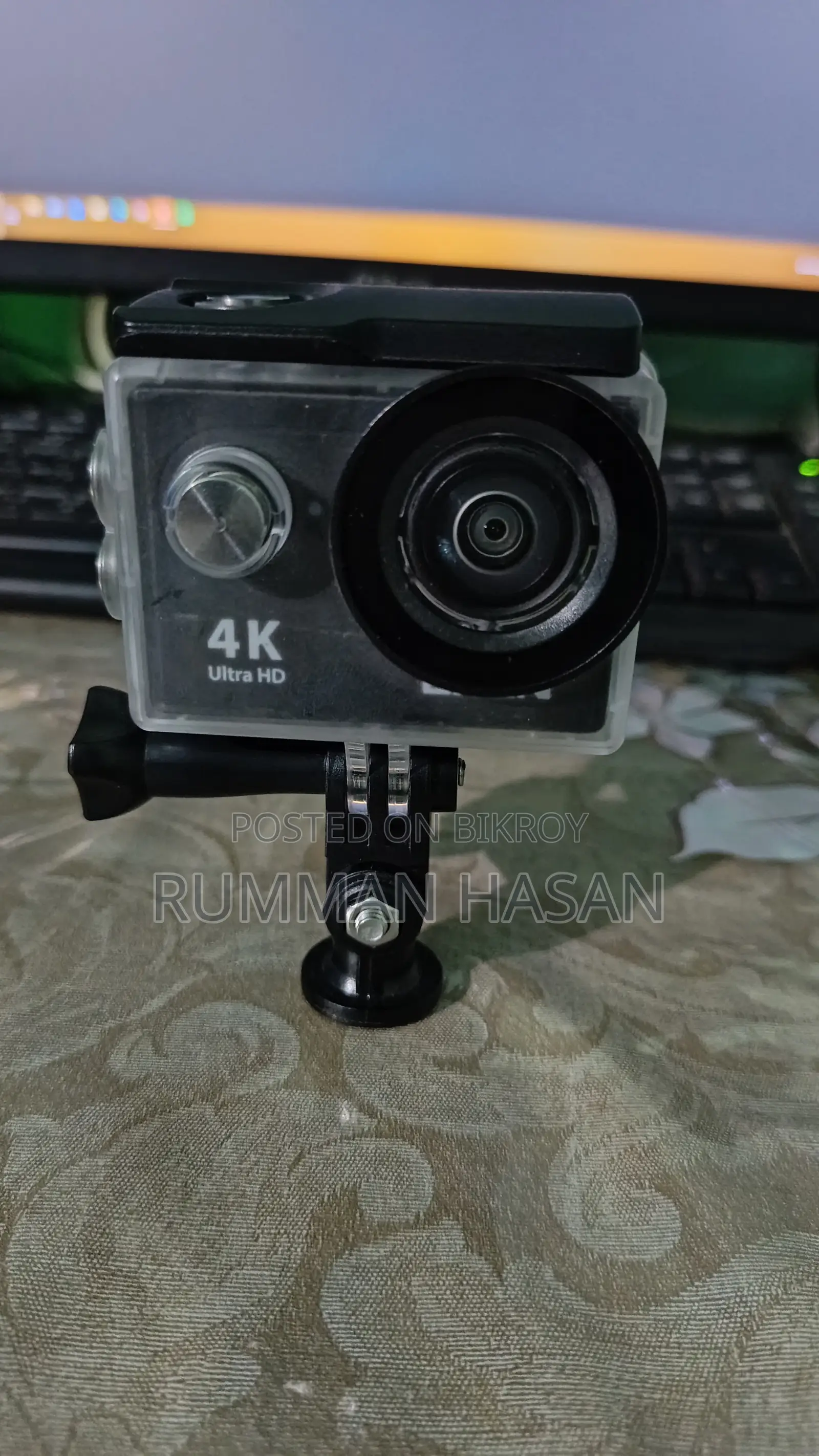 EKEN H9R 4K Ultra HD Action Camera বিক্রি হবে। ক্যামেরাটি ব্যবহার করা