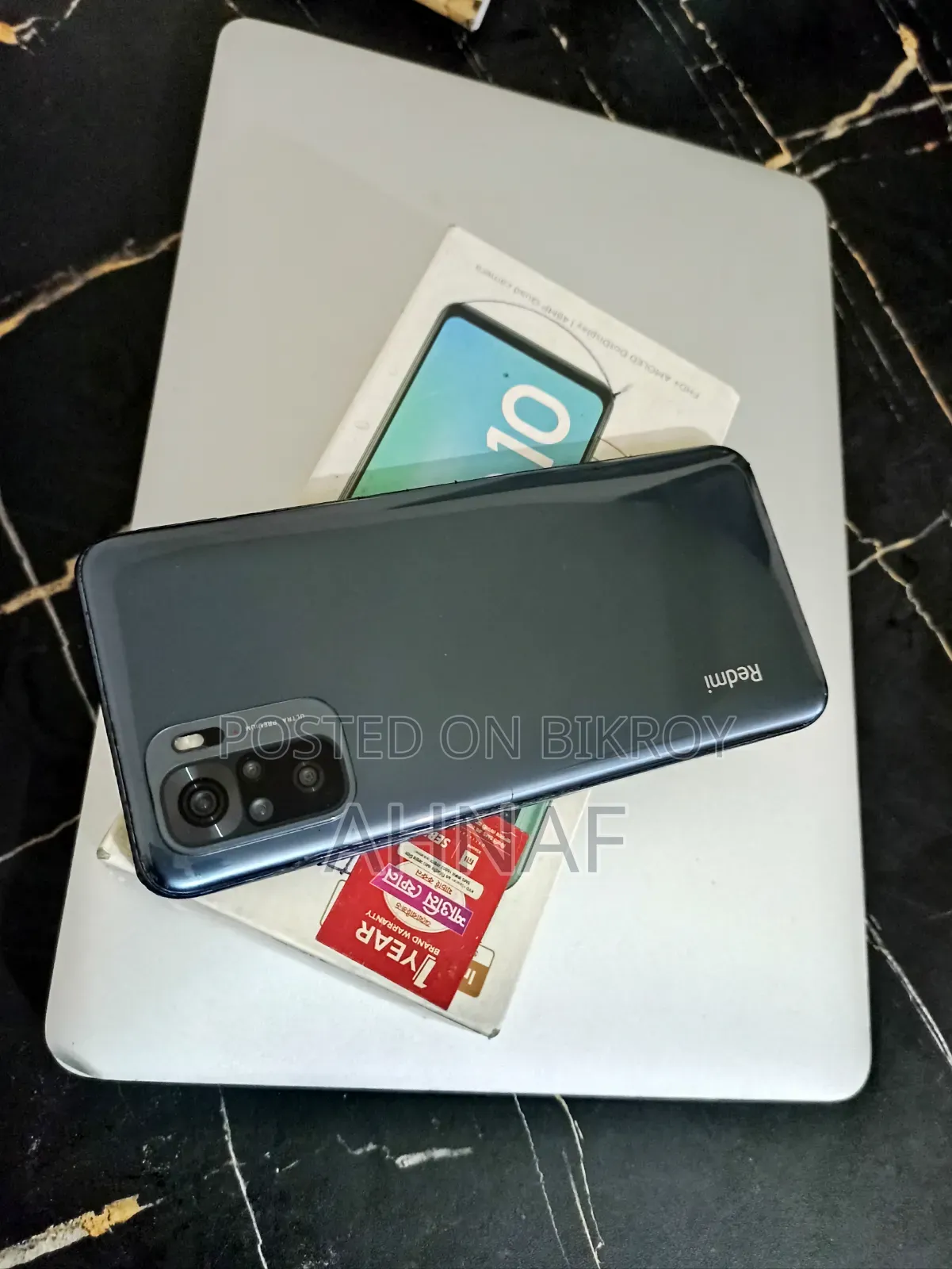 Xiaomi Redmi Note 10 64 Gigabytes Black