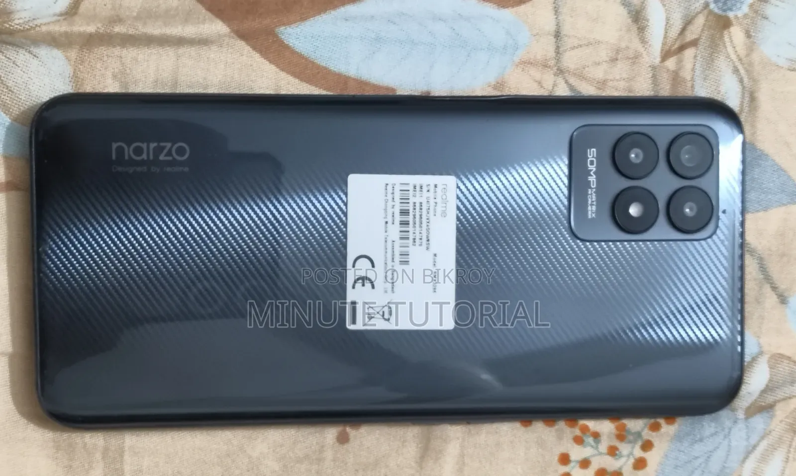 Realme Narzo 50 64 GB Black