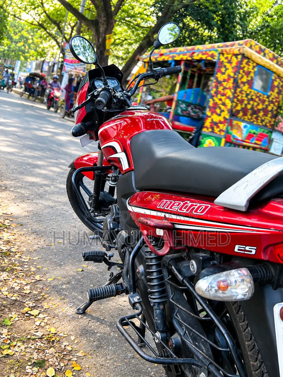 TVS Metro 2018 Red