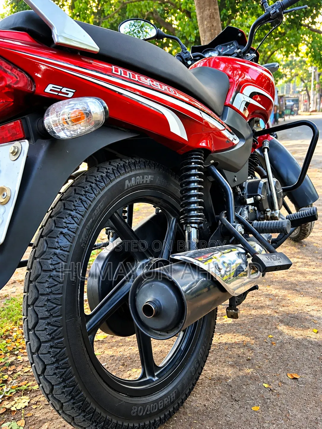 TVS Metro 2018 Red
