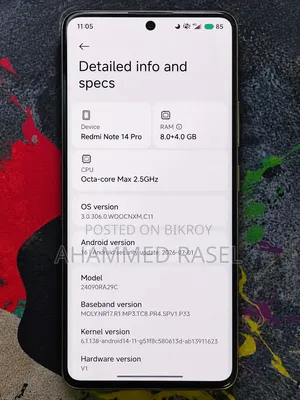 Xiaomi Redmi Note 14 Pro 5G 256 GB White