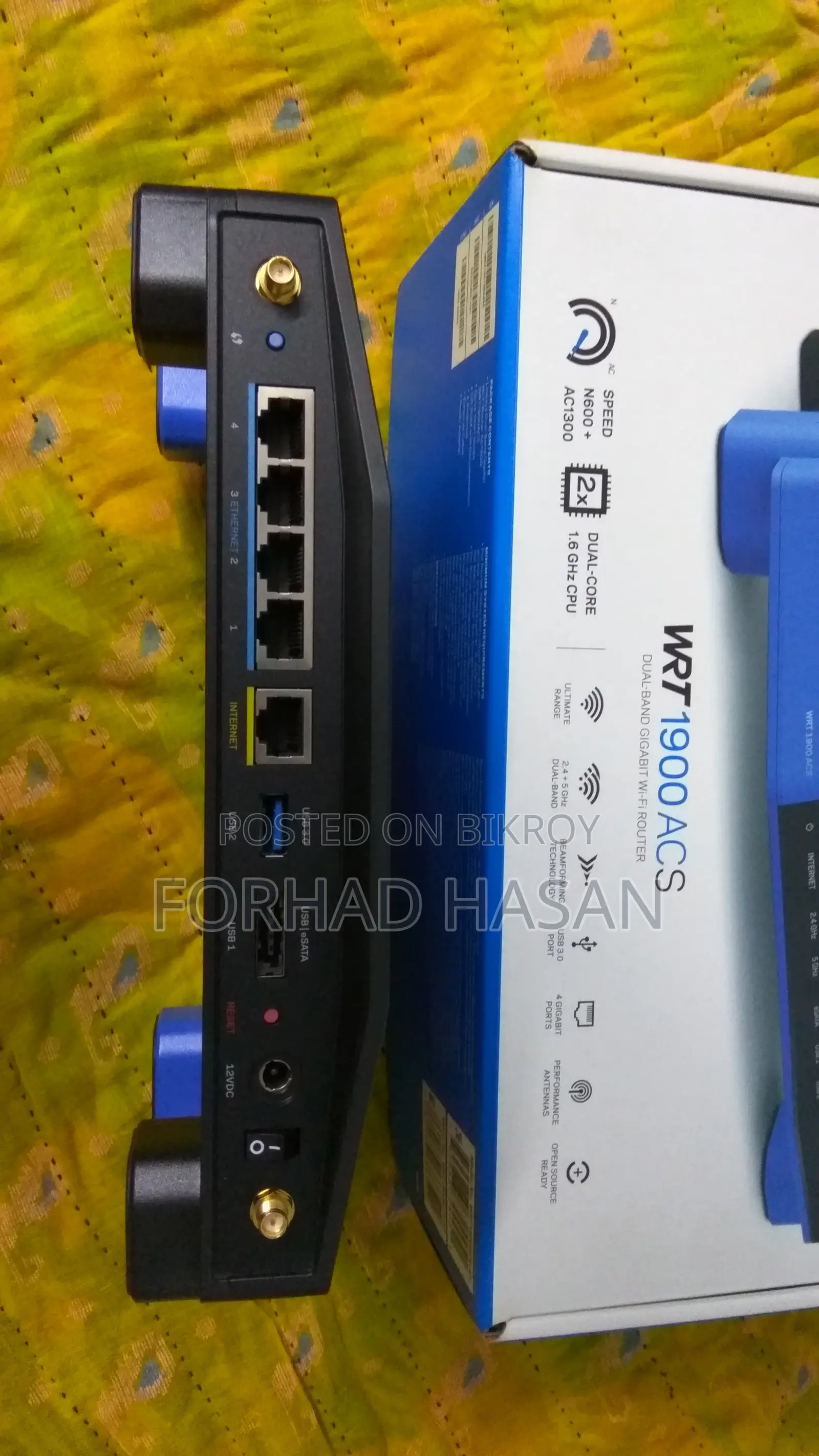 Linksys WRT1900ACS AC1900 Dual Band Gigabit Router