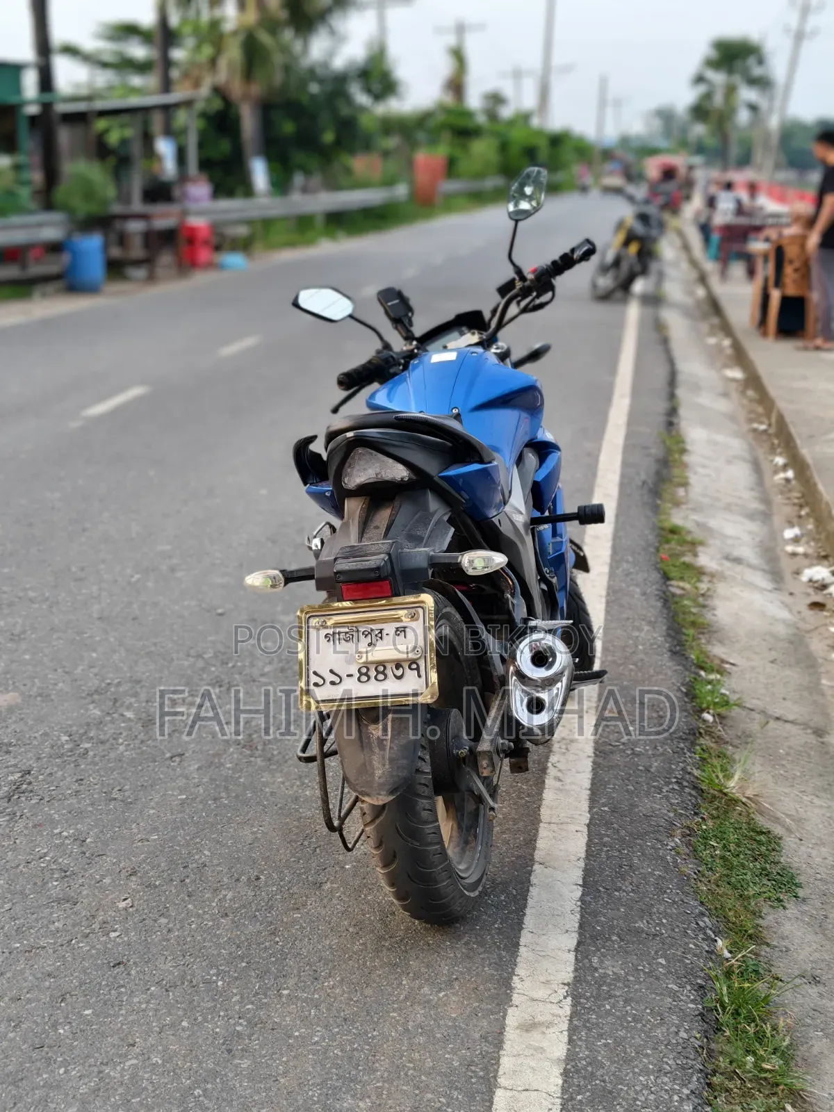Suzuki Gixxer 2023 Blue