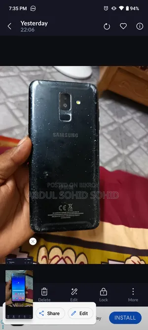 Samsung Galaxy A Black