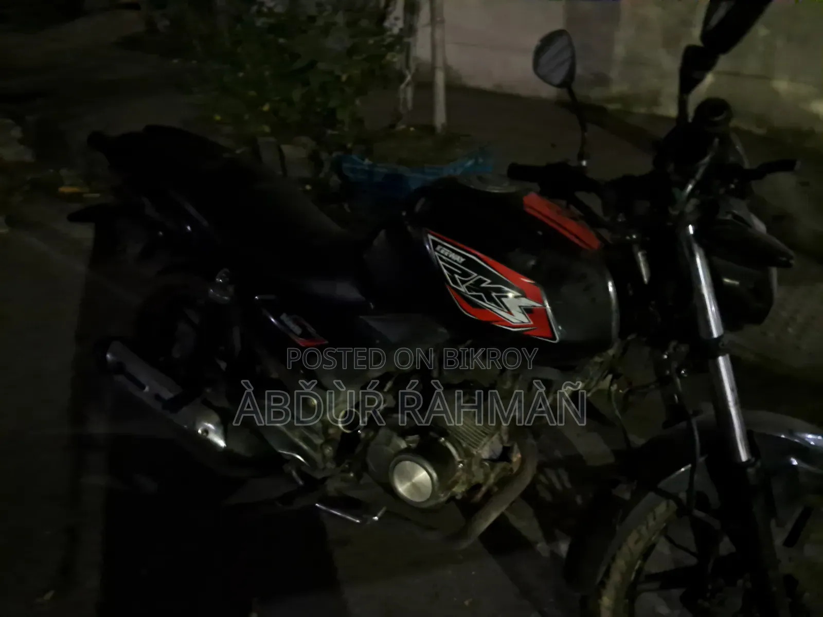 কিওয়ে আরকেএস ১০০ ২০১৮ কালো