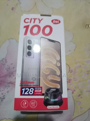 ইটেল সিটি ১০০ ১২৮ জিবি ব্লু
