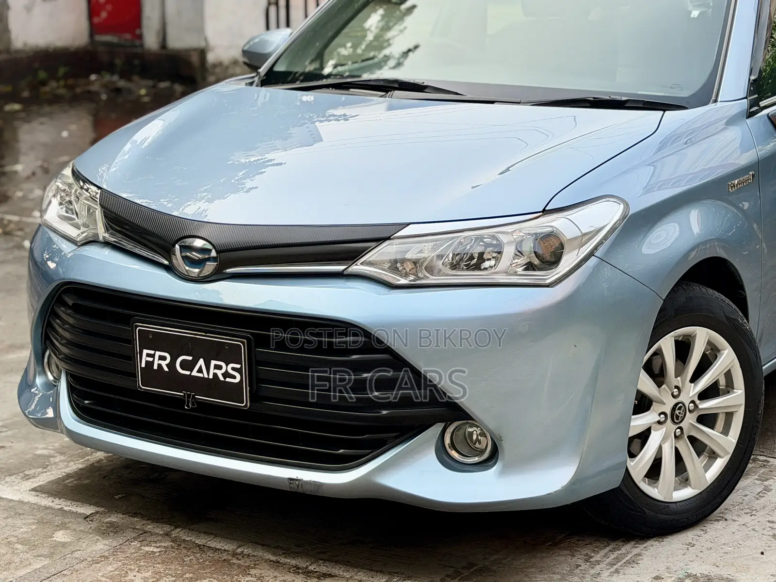 Toyota Axio 1.5 Hybrid Two-Wheel Drive 2016 Blue