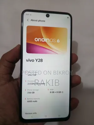 Vivo Y28 256 GB Black
