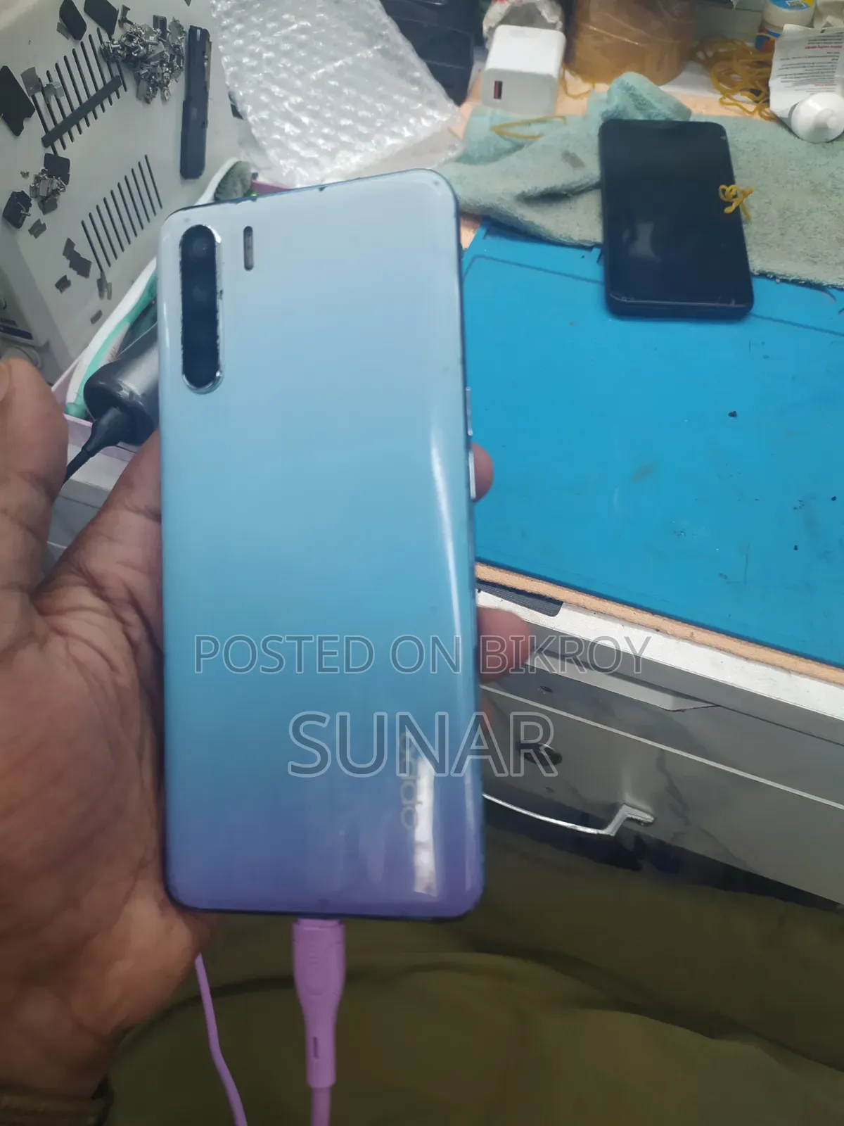 Oppo F15 256 GB Blue