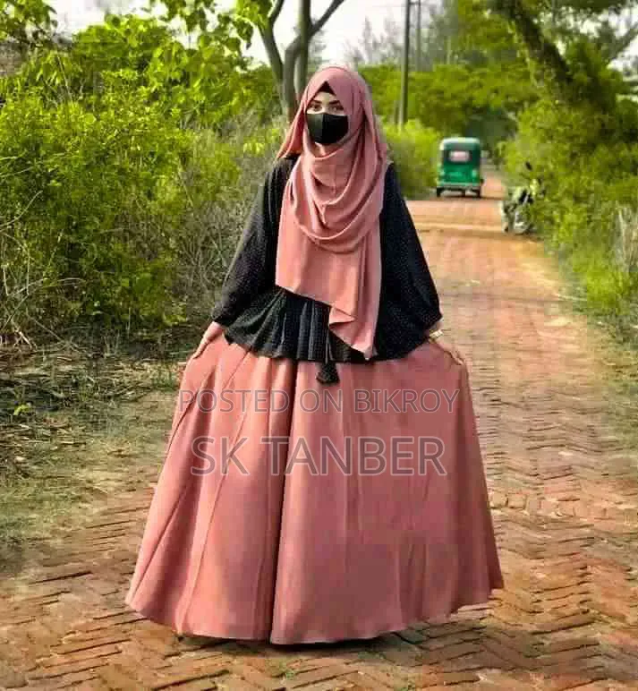Ball Print Burqa