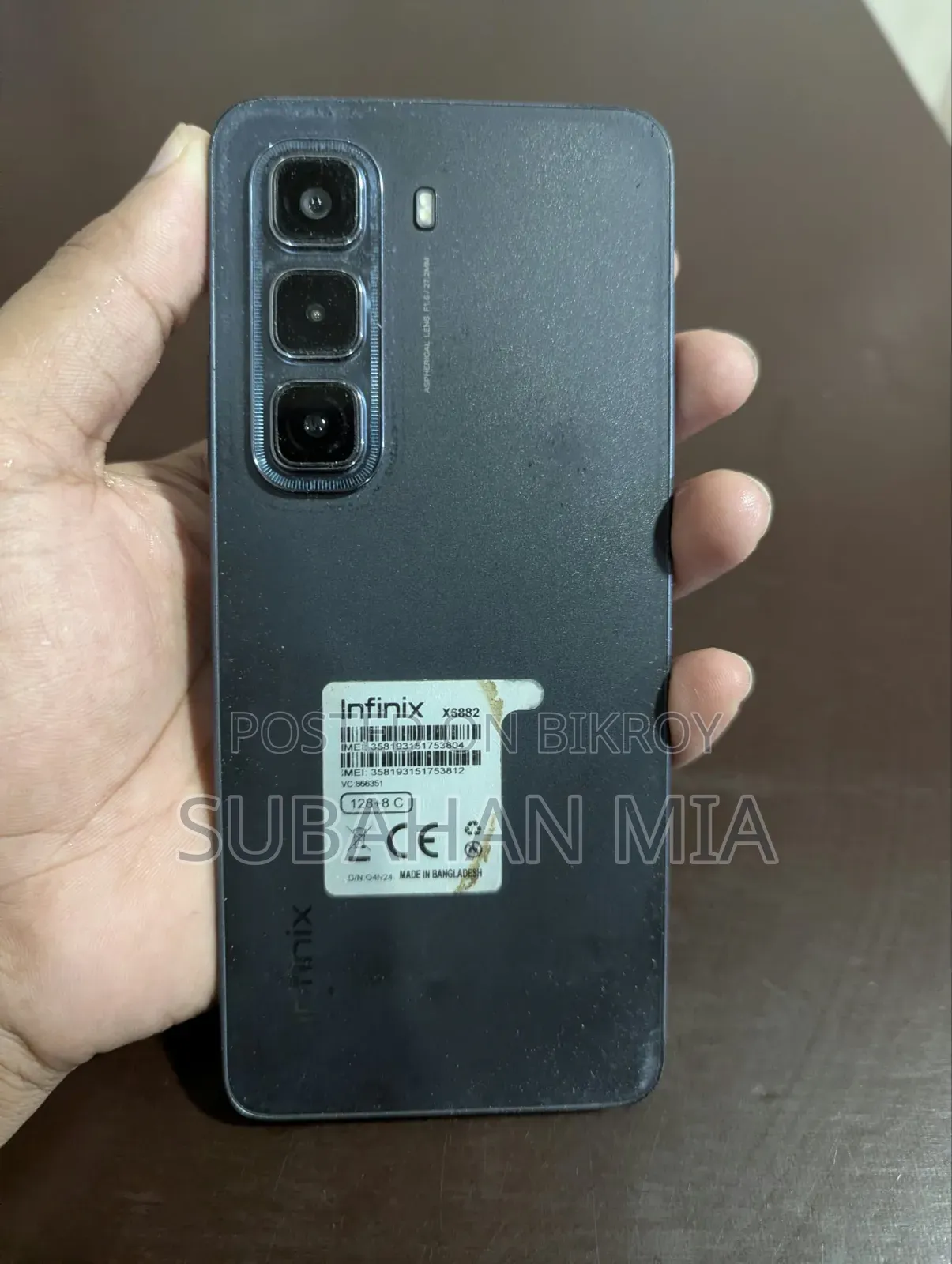 Infinix Hot 50 128 GB Black