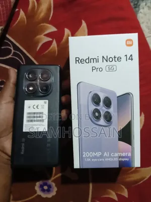 Xiaomi Redmi Note 14 Pro 5G 256 GB Black