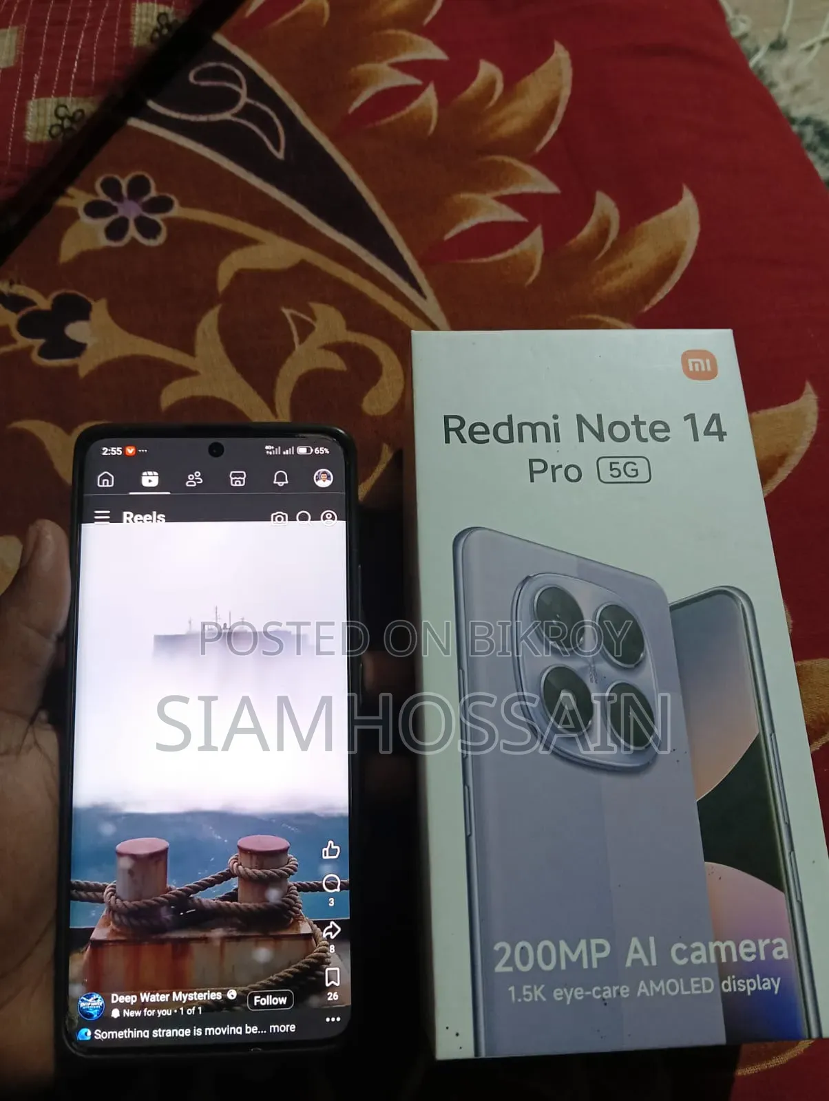 Xiaomi Redmi Note 14 Pro 5G 256 GB Black