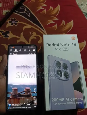 Xiaomi Redmi Note 14 Pro 5G 256 GB Black