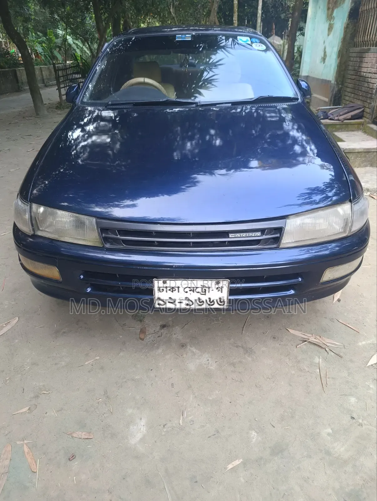 Toyota Carina 1.8 Front Wheel Drive Sedan 1993 Blue