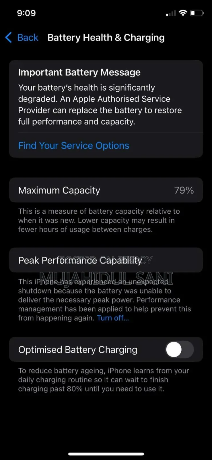 Apple iPhone XS 256 GB Black