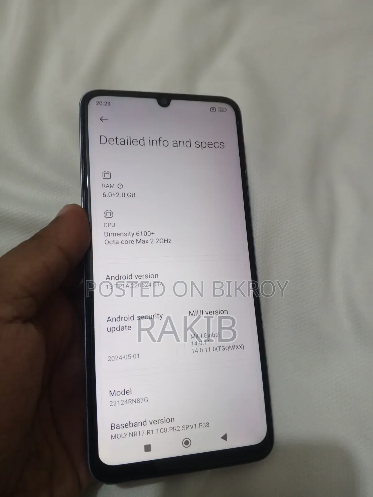 Xiaomi Redmi 13C 5G 128 GB Red