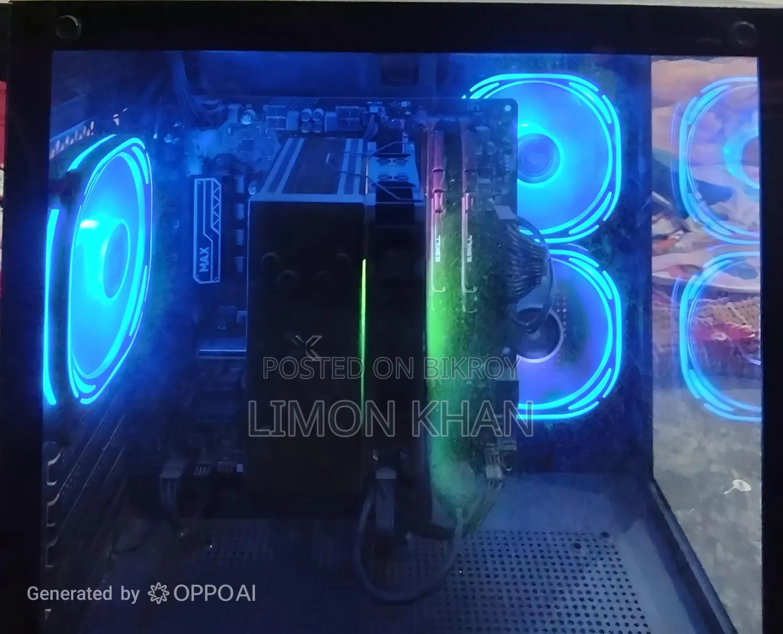 Desktop Computer MSI 16GB AMD Ryzen 5 HDD+SSD 1.5T