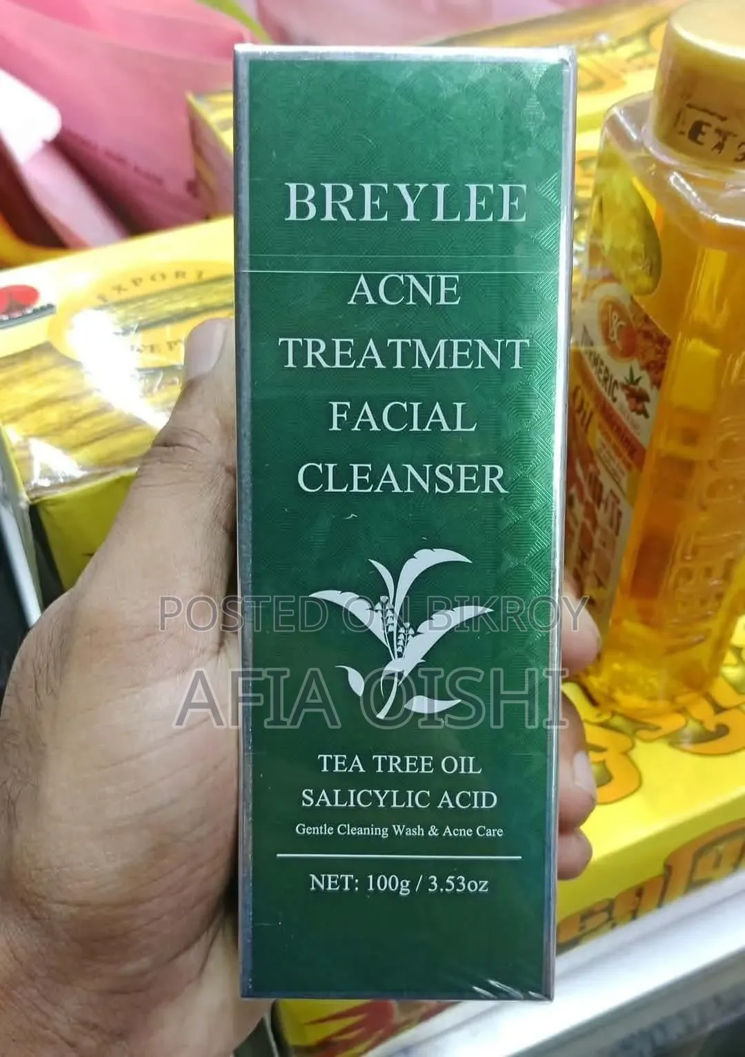 Breylee Acne Treatment Face Wash - 100g