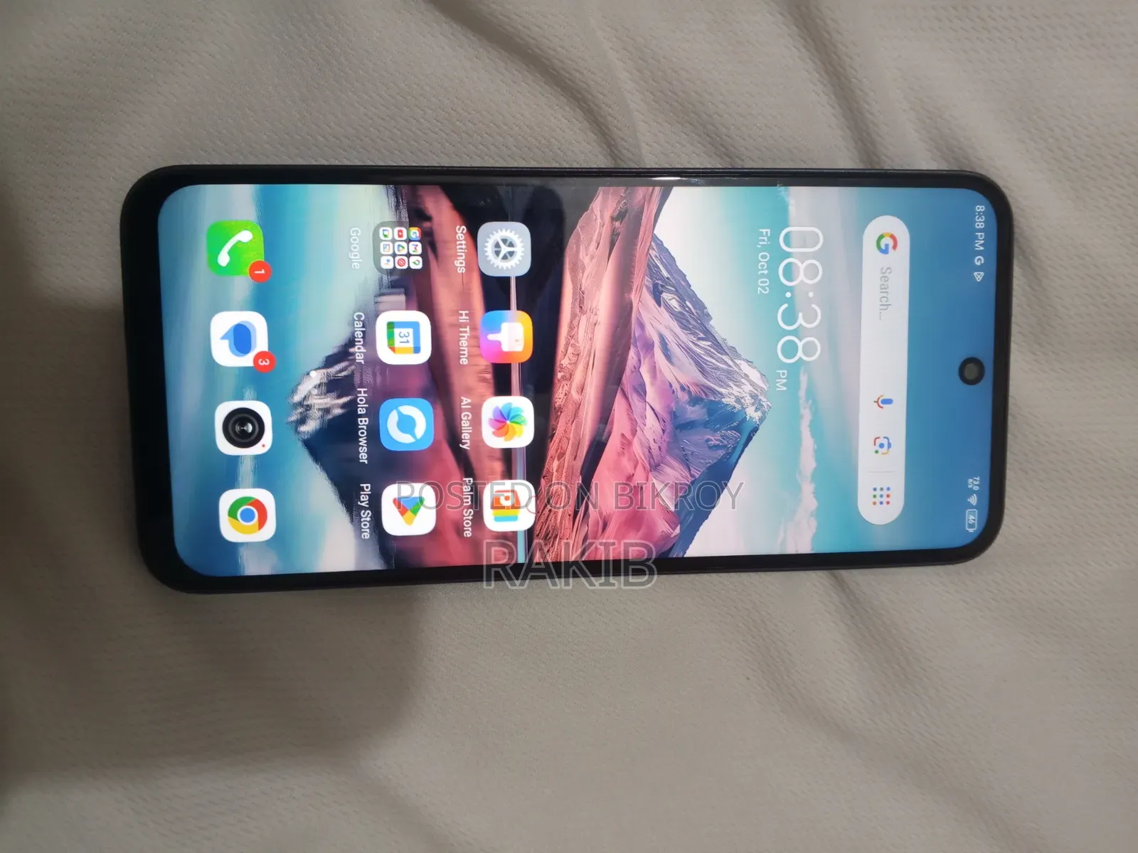 টেকনো স্পার্ক গো ৬৪ জিবি কালো