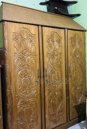 Teak Wood Three Part Gorgeous Almirah
