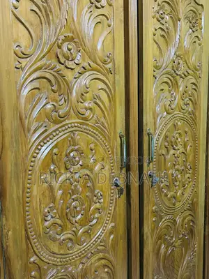 Teak Wood Three Part Gorgeous Almirah
