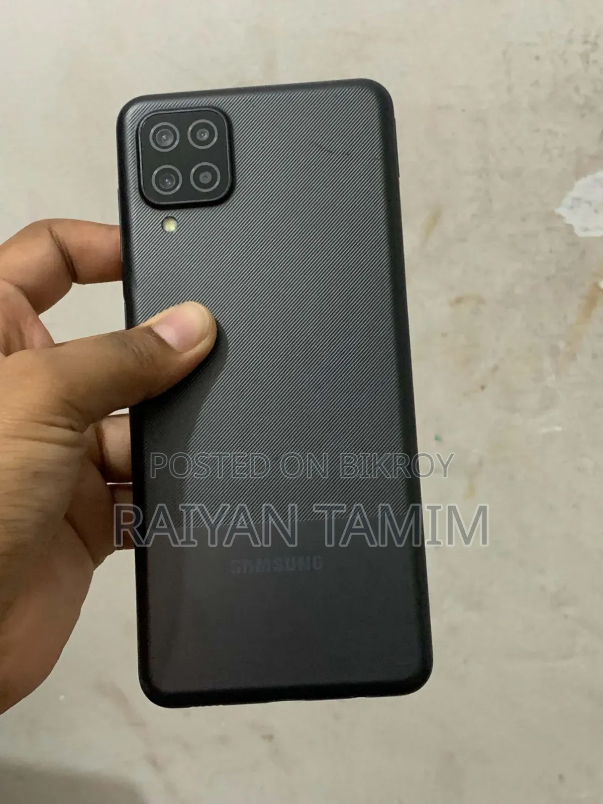 স্যামসাং গ্যালাক্সি এ১২ ৬৪ জিবি ব্ল্যাক
